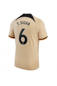 Chelsea Thiago Silva #6 Fotballdrakt Tredje Klær 2022-23 Korte ermer